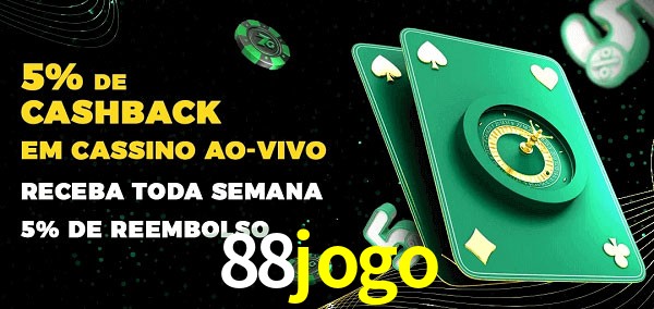 Promoções do cassino ao Vivo 88jogo